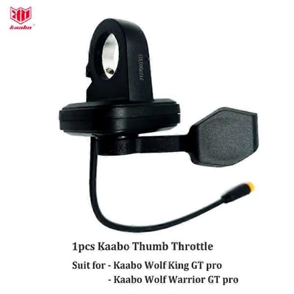 Kaabo Wolf King GT Pro Tommel Accelerator Wolf King Elektrisk Biltilbehør WolfKing Thumb Accelerator
