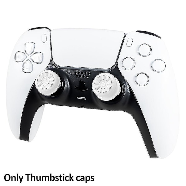 Par skyddande tillbehör kompatibla med PS4-kontroller