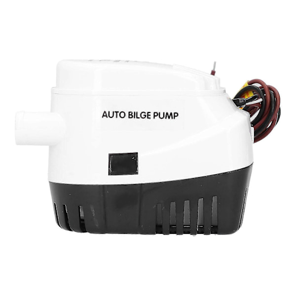 12V 750GPH Automatic Submersible Bilge Pump with Built-in Float Switch Marine Boat Accessory