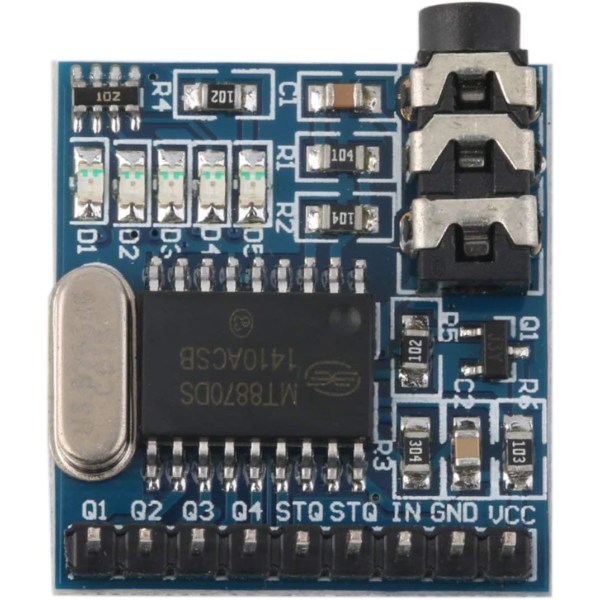 26,5 x 24,5 (mm) MT8870 DTMF lyddekoder taledekodingsmodul stemmemodul