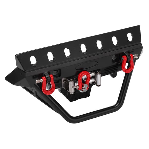 Frontfanger med vinsj LED-lys metallerstatning for RC klatrebil