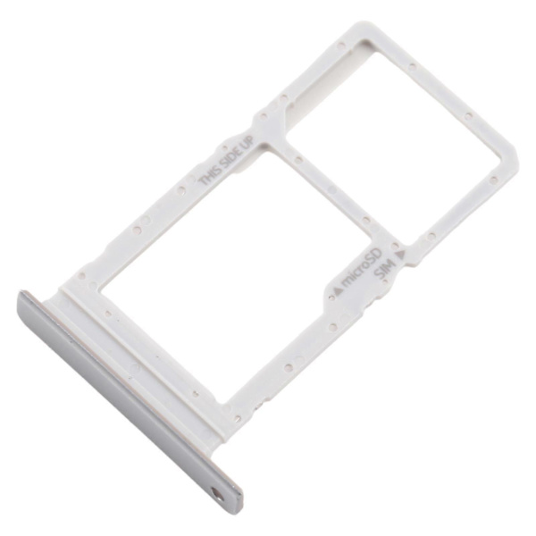 För Nokia G42 Original SIM + Micro SD-kortfack Silver