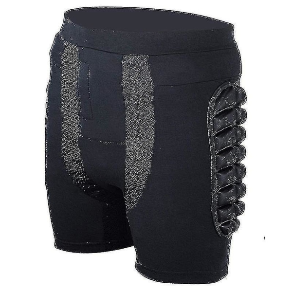 Hip-skyddande Shorts med EVA-vaddering, Skyddande Kortbyxor för Skidåkning, Utomhus, Konståkning, Snowboard XL