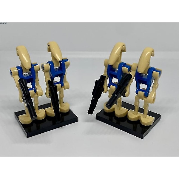 Battle Droid Minifigurer Star Wars Super Battle Droids Kommandanter Piloter 10Clone Trooper 24Droid