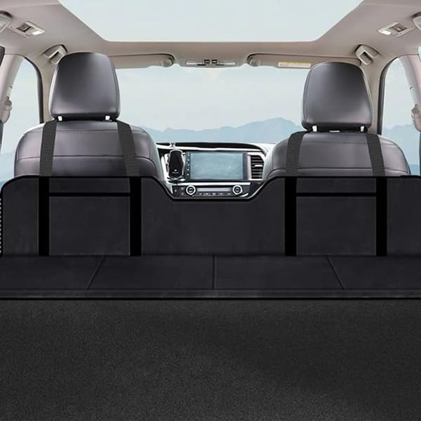Non-inflatable Car Mattress - Back Seat Mattress, Foldable and Comfortable Design, Expands Trunk Space, Comes with a Practical Storage Bag. black