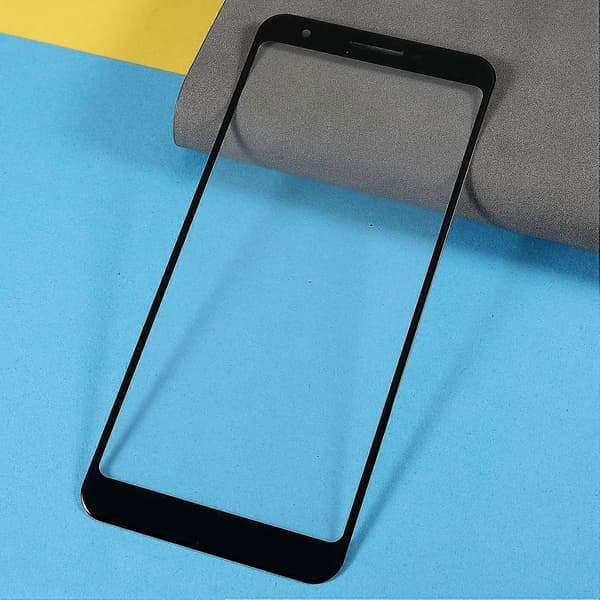 Til Google Pixel 3a Frontskærm Glaslinse Udskiftningsdel (uden logo)
