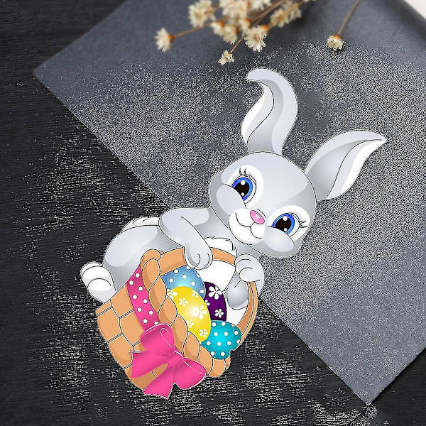 Påskkanin Korg Metallstansar Schablon Scrapbooking DIY Album Stämpel Papperskort Prägling