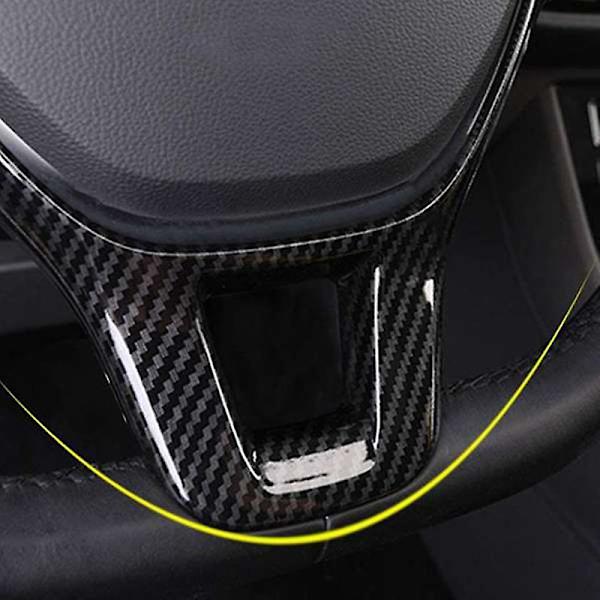 Rattskinnsöverdrag i kolfiber för Golf 7 Mk7 - 2014-2016 Mk6 2017
