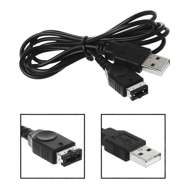1,2 m USB-latausjohto Gameboy GBA SP:lle