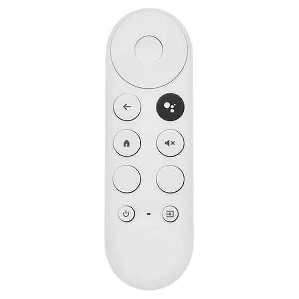2 stk Bluetooth stemmefjernkontroll for 2020 Google TV 4K Snow G9N9N erstatningsfjernkontroll White