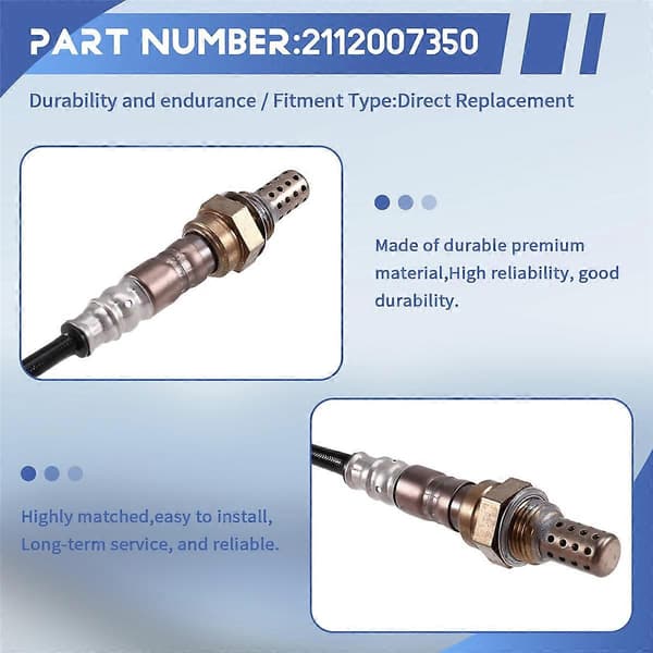 36532-PEL-003 36532-PEL-013 Bagerste O2 Ilt Sensor til