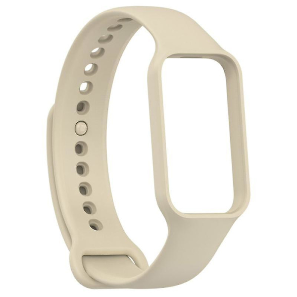 Vaihtohihna Mi Redmi Smart Band 2 -kellolle, silikoninen ranneke Redmi-kellolle Dream White