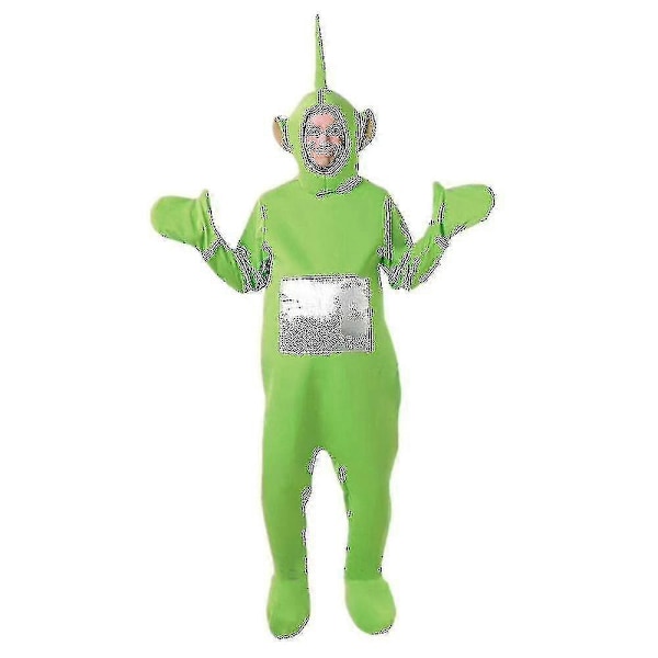 4-Rolig Vuxen Kostym green xxl