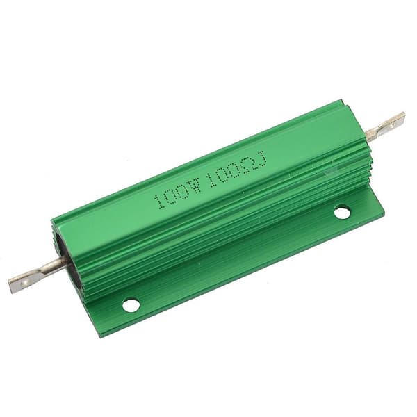 Aluminiumskal 100w Watt 100 Ohm Trådlindad Resistor