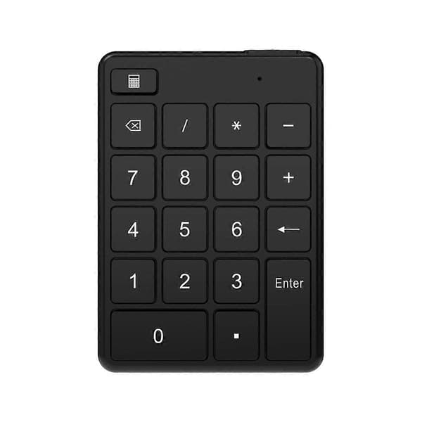 19-näppäiminen universaali langaton Bluetooth-numeronäppäimistö PC:lle
