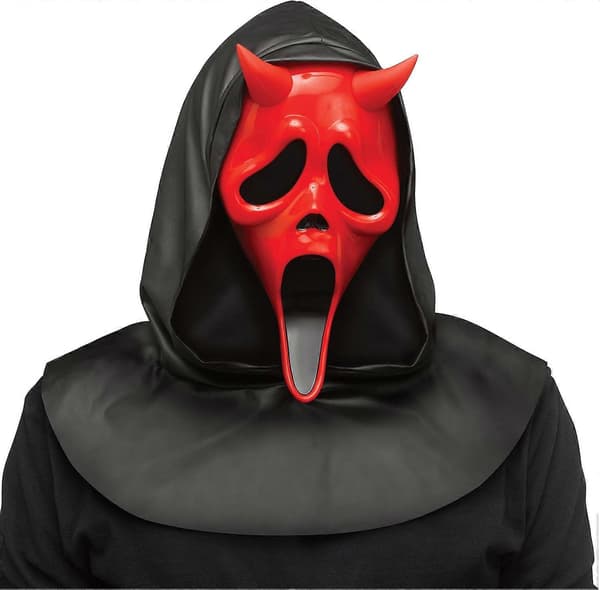 Dead by Daylight Djævleansigt Voksenmaske, Standard