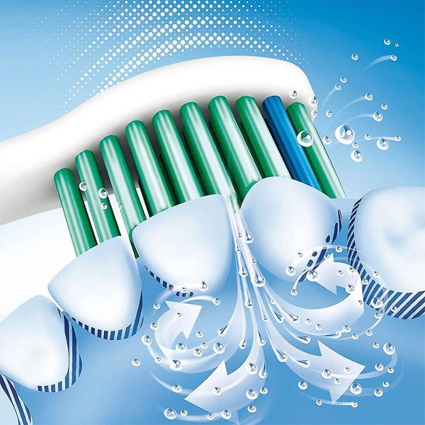 4 stk erstatningstandbørstehoveder velegnet til Philips Sonicare elektriske tandbørster