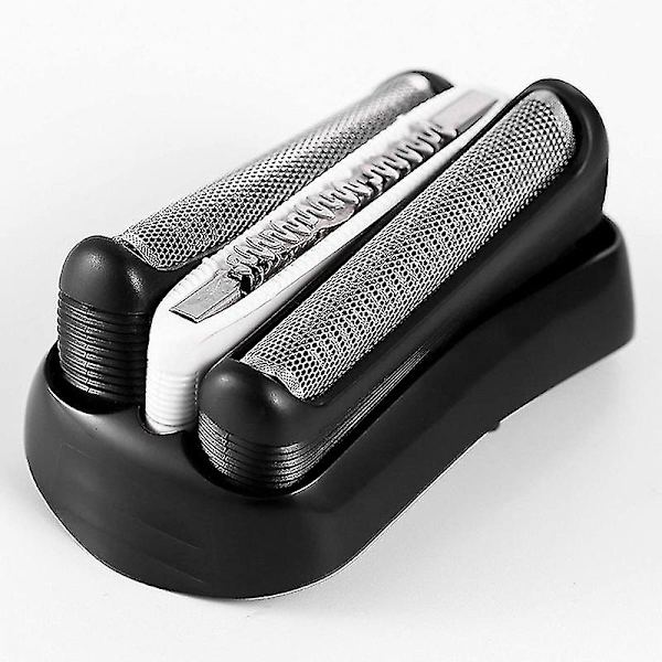 2 stk 32b barbermaskindeler for Braun Series 3, erstatningsfolie og skjær