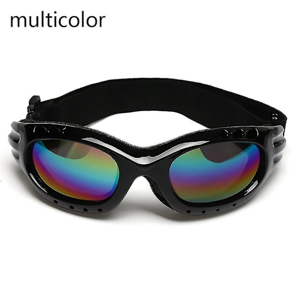 Uudet pyöräilylasit Tuulenpitävät Ulkoilma Urheilulasit Motocross Aurinkolasit Lumilautailulasit Hiihtolasit Uv400 Miehille Naisille multicolor