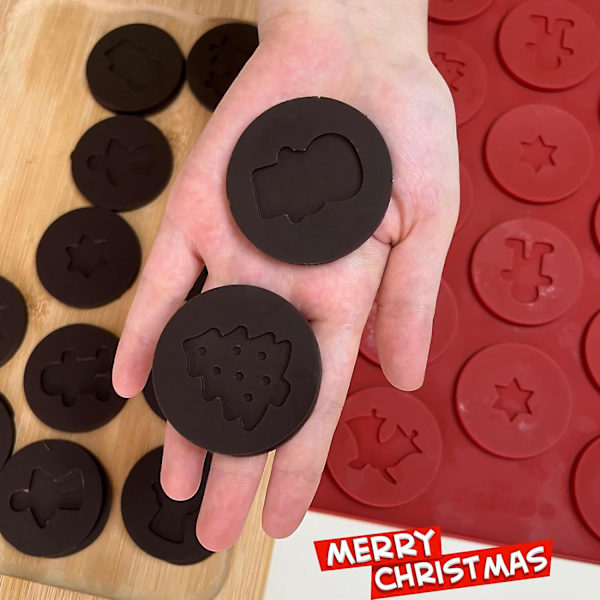 x Silikonforme til Påskechokolade - 16 Hulrum - Påskeæg, Kanin, Kurv - Non-Stick Bageform - Voks Smelteforme til Børn, Påskefest, DIY Chokolade Christmas A