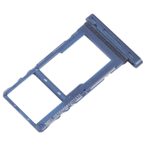 Til Nokia T20 KOMPATIBEL SIM-kortbakke + Micro SD-kortbakke (blå) Blue