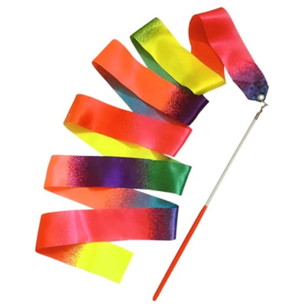 Tanssiryhmän Lasten Lelut Värillinen Nauha 2 kpl 2Pcs 2Pcs