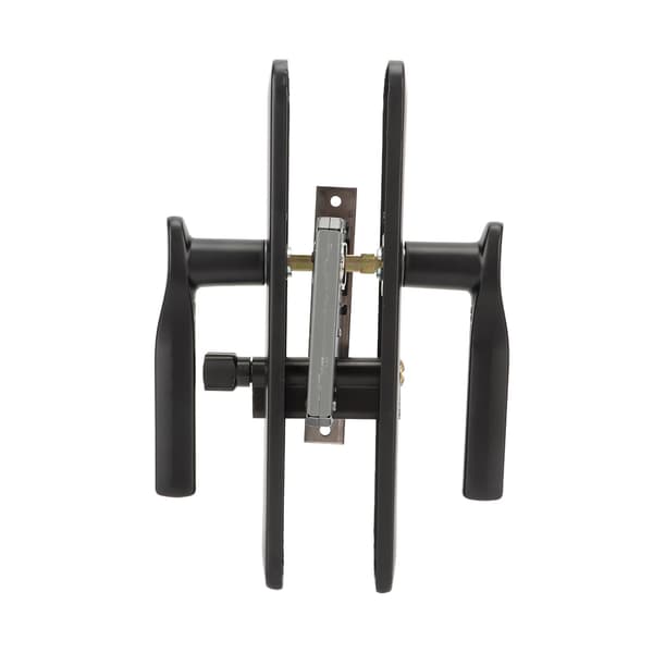 Stainless Steel Door Lock Set with Oxidation Resistant Coating, Rustproof and Comfortable Grip Handle for Bedroom Bathroom