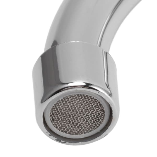Fotpedal Kran Set Rostfritt Stål Handsfree Silver KLB