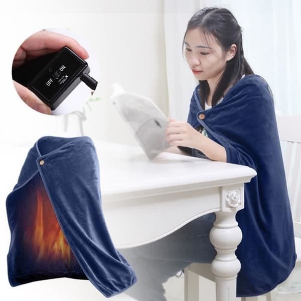 Quick Heating Electric Blanket Softer Thicker USB Heated Blanket Mattress Thermostat Winter Warmer