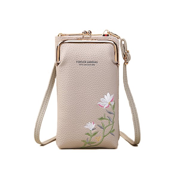 Practical mobile bag in stylish design Grey Grey 120