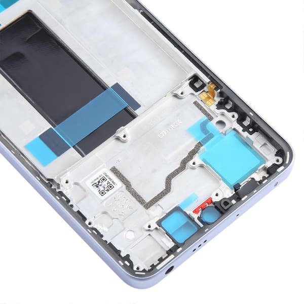 För Xiaomi Redmi Note 13 Pro 5G Original LCD-ramramplatta Purple