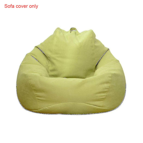 Helt Ny Ekstra Stor Bønnepose Stol Sofa Betræk Indendørs Doven Lounge Til Voksne Børn Hotsale! Green 90 * 110cm