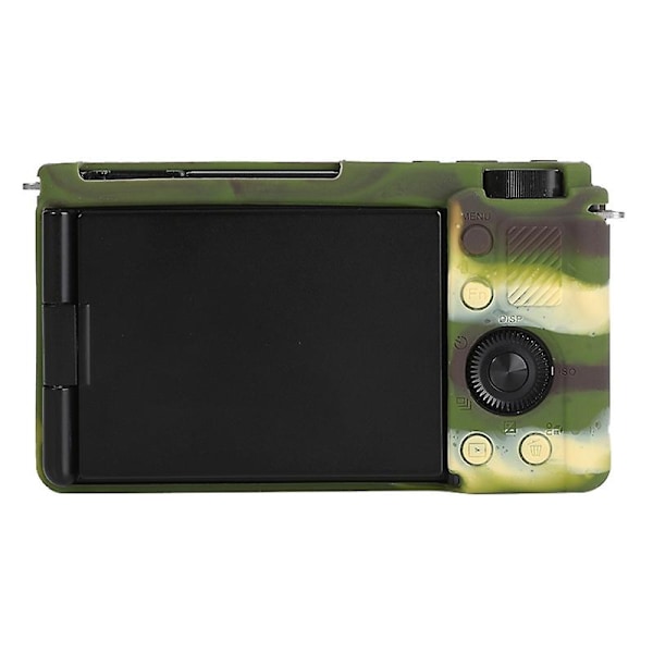 Mjukt Silikon Skyddande Fodral För Sony ZV-E10 Camouflage