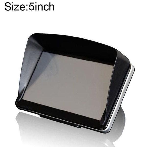 Universal Screen Visir Hette Solskjerm Lens Protector Shield For 5/7 tommer Gps 5inch