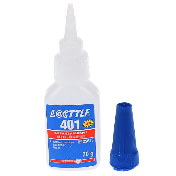 1 stk 20g Loctite 401 Instant Adhesive Flaske Stærkere Super Lim Multi-purpose 401 3Pcs