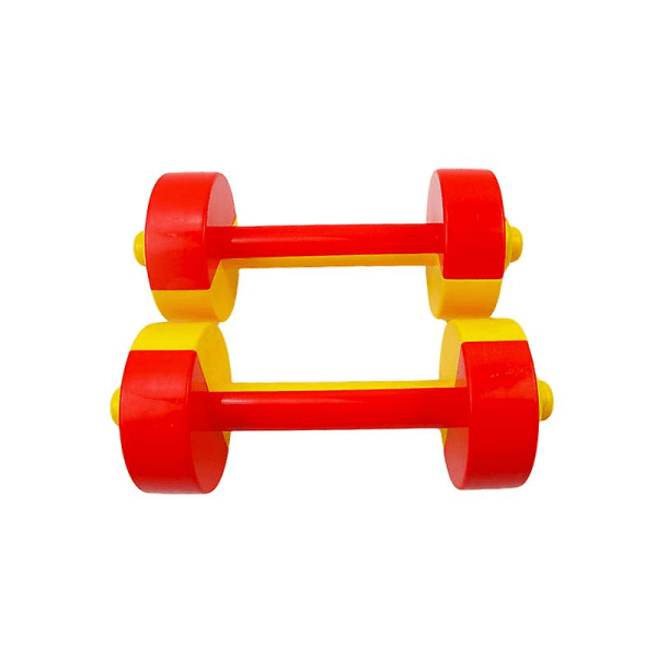 Barn Hantlar Barn Handhantlar Leksaker för morgonträning Vikter Fitness Hem Gym Träning Red-Yellow