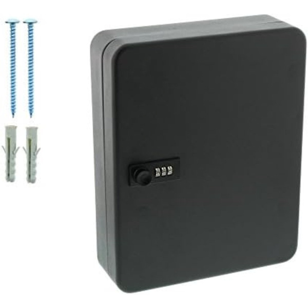 Key cabinet with combination lock - Outdoor key cabinet with code - Key safe with code - Key cabinet with code