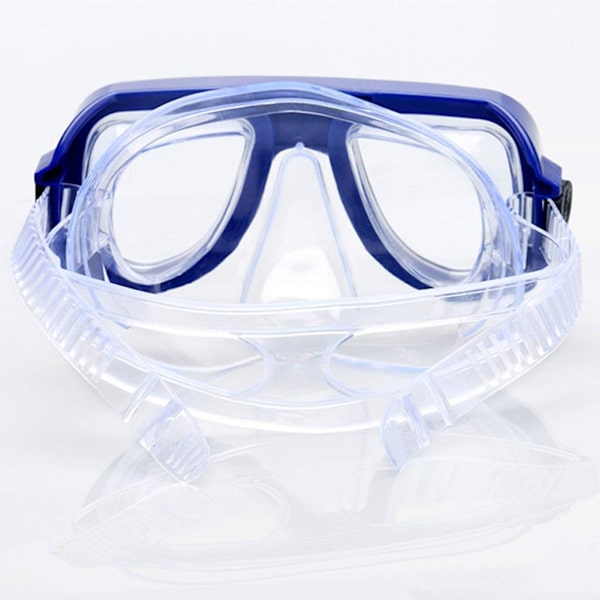 Barnens Snorkling Scuba Snorkling Mask Simglas Simglas med Torra Snorklar Rör Utrustning Giftfri Dykutrustning 3-8 År