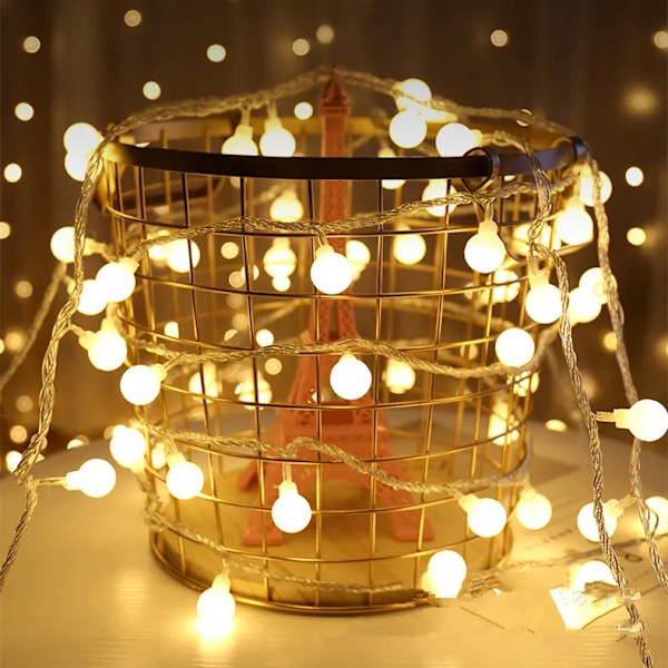 Silikon-fe-lys til julepynt Stjerne C Star Color 30 m300lamps Plug-in version