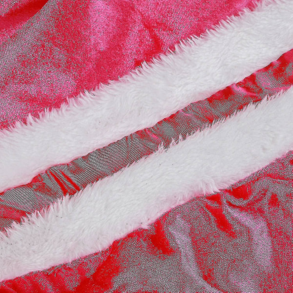 Vendbar kappe for voksne og barn, påske nyttår kappe finkjole vampyr heks trollmann Rollelek kappe-zong Pink 140cm