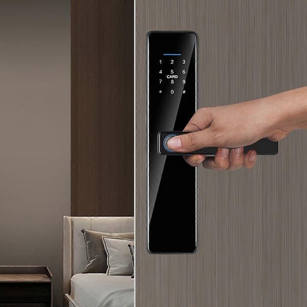 Smart Lock Tuya WIFI Fingerprint Dörrlås Smart Lås