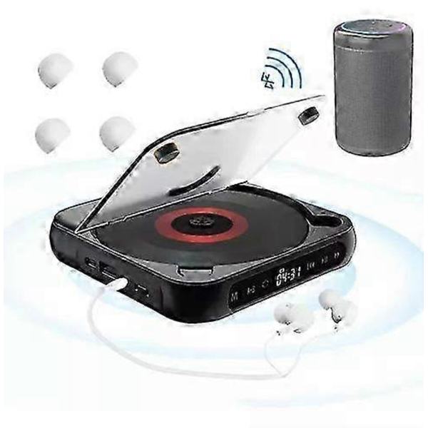 2025 Ny Bærbar Bluetooth CD-afspiller Black