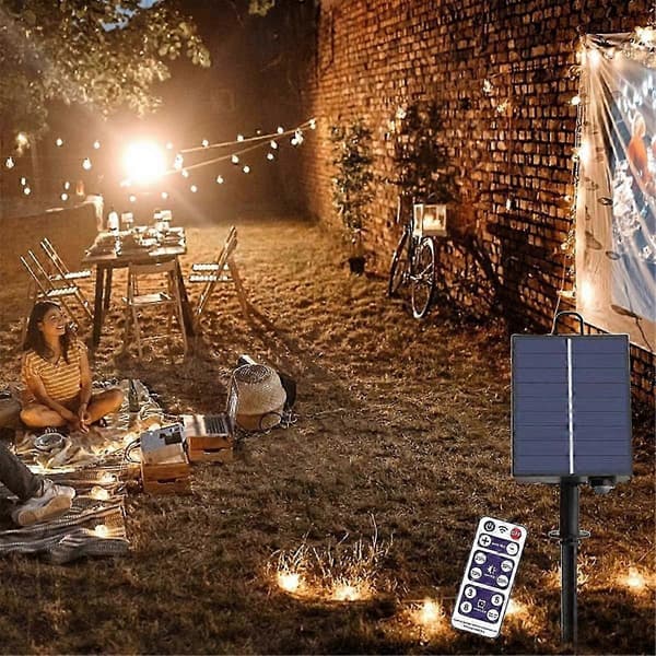 1200mAh Solpanel Kontrolboks Sæt Lithium Batteri Panel til 3.7V 24V LED String Strip Lampe DC Opladning Black