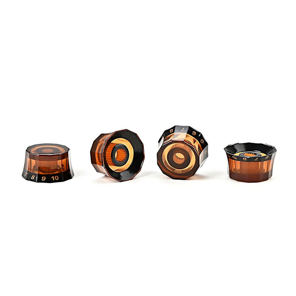 4 st Gitarrvolymknappar Push On Knobs Elektriska Gitarrer Knobs Delar