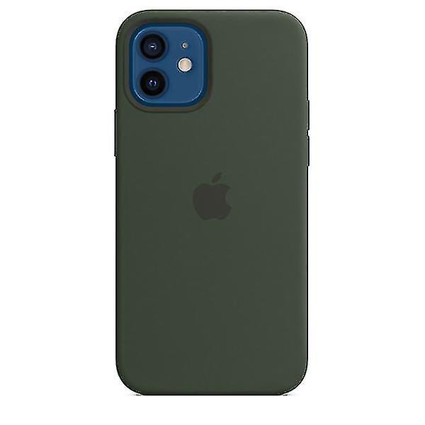 Phone case Med Magsafe För Iphone 12 & 12 Pro Hög kvalitet Dark green