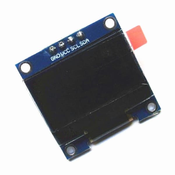 I2 LCD LED Blåt Skærmmodul 0,96 Tommer 128 64 til
