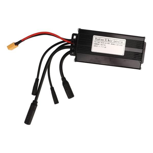 Electric Bicycle Controller with Aluminum Alloy Casing, Good Heat Dissipation, Sine Wave 3-Mode Speed Control Box with Powerful Current Capacity