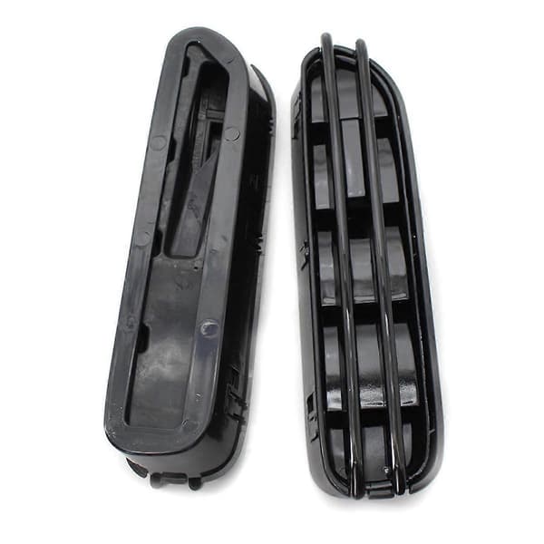 1 par bil sidovinge luftflödesventiler galler för E60/E61 E39 M5 Glossy Black
