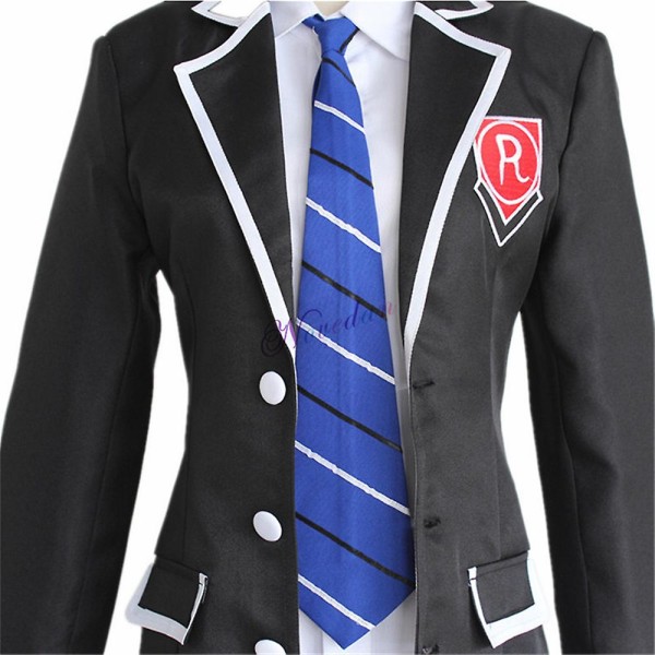 Anime Date A Live Itsuka Shido Cosplay Kostym Prinsessan Yatogami Tohka Tokisaki Kurumi Skoluniform Syntetisk Peruk Hår Män Pojke Itsuka ShidoWig One Size