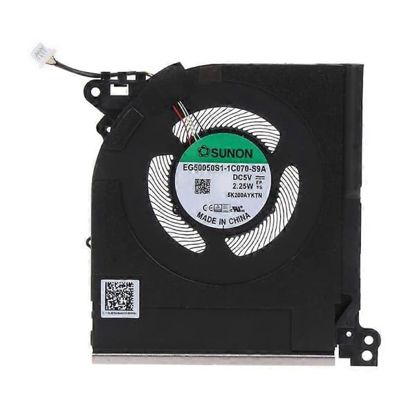 til ZBook Studio G7 bærbar CPU-køleventilator 5V 2.25W 4-benet GPU-radiatorventilator GPU